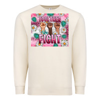 Sandshell Breast Cancer Together Fight Premium Sweatshirt - Artiststas