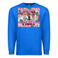 True Royal Breast Cancer Together Fight Premium Sweatshirt - Artiststas