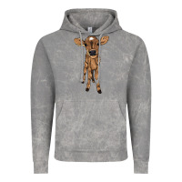 Cloud Rock Baby cow Vintage Hoodie - HowdyJamesFarm