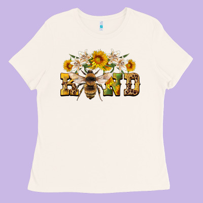 Bee Kind Ladies Tee Designed By Artiststas