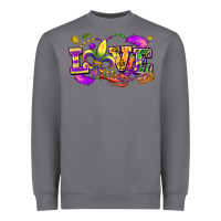 Storm love mardi gras Heavyweight Sweatshirt - FaDigitalArtStudio