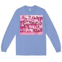 Colony Blue ribbon  breast cancer Long Sleeve Tee - CowGirlArtShop