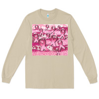 Mushroom ribbon  breast cancer Long Sleeve Tee - CowGirlArtShop