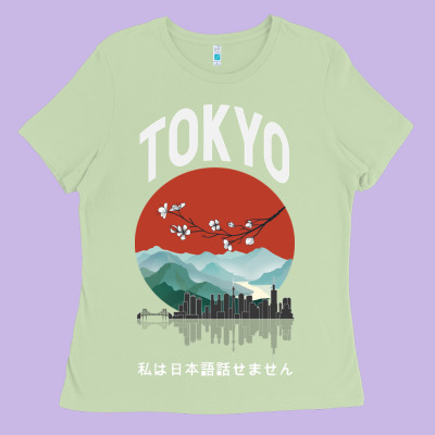 Tokyo Ladies Tee Designed By Bettercallsaul