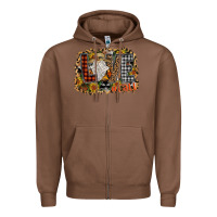 Chestnut Love Fall Zipper Hoodie - CowhideDigitalArt