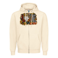 Sandshell Love Fall Zipper Hoodie - CowhideDigitalArt