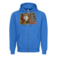 True Royal Love Fall Zipper Hoodie - CowhideDigitalArt