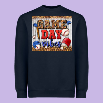 Game Day Vibes Tumbler Heavyweight Sweatshirt Designed By Bundleandbundleshop
