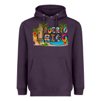 Plum puerto rico Heavyweight Hoodie - Artiststas