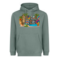 Sage puerto rico Heavyweight Hoodie - Artiststas