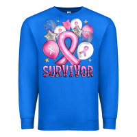 True Royal Balloons cancer ribbon survivor Premium Sweatshirt - Artiststas