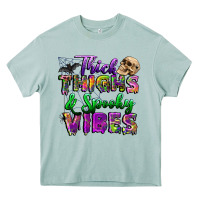Arona thick thighs and spooky vibes Heavy Core Tee - BundleAndBundleShop