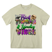 Mossy thick thighs and spooky vibes Heavy Core Tee - BundleAndBundleShop