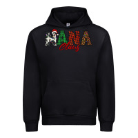 Black nana claus Urban Hoodie - BarkalooDesign