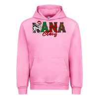 Fuchsia Pink nana claus Urban Hoodie - BarkalooDesign