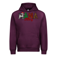 Mauve Wine nana claus Urban Hoodie - BarkalooDesign