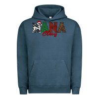 Pigment Midnight Navy nana claus Urban Hoodie - BarkalooDesign