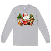 Moon Dust christmas santa coffee cups Long Sleeve Tee - CowGirlArtShop