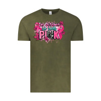 Vintage Olive In October we wear pink Cancer Awareness Vintage Tee - HowdyJamesFarm