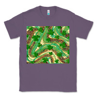Lavender shamrock leopard Classic Tee - RanaPortraitStore