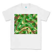 White shamrock leopard Classic Tee - RanaPortraitStore