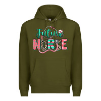 Army Green future nurse Premium Hoodie - RanaPortraitStore