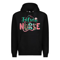 Black future nurse Premium Hoodie - RanaPortraitStore