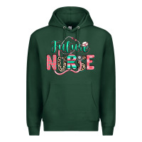 Sports Green future nurse Premium Hoodie - RanaPortraitStore