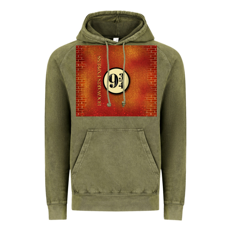 Magical Train Station Vintage Hoodie by TumblerDesignByShophia | Teevron