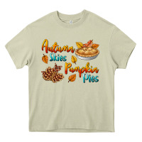 Autumn Skies Pumpkin Pies Heavy Core Tee | Teevron