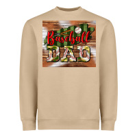 Mushroom baseball dad tumbler Heavyweight Sweatshirt - BundleAndBundleShop