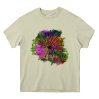 Mossy halloween spider web for patches Heavy Core Tee - BundleAndBundleShop