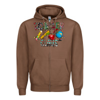 Chestnut Teacher Calus Zipper Hoodie - CowhideDigitalArt