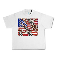 Lunar Rock cowhide amerikan flag Urban Heavy Tee - TumblerDesignByShophia
