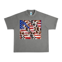 Tornado cowhide amerikan flag Urban Heavy Tee - TumblerDesignByShophia