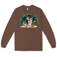 Chestnut christmas vibes Long Sleeve Tee - CowGirlArtShop
