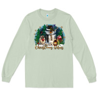 Matcha christmas vibes Long Sleeve Tee - CowGirlArtShop