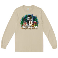 Mushroom christmas vibes Long Sleeve Tee - CowGirlArtShop