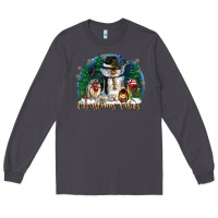 Smoke christmas vibes Long Sleeve Tee - CowGirlArtShop