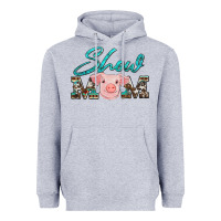 Heather Grey show mom pig Heavyweight Hoodie - Artiststas