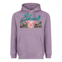 Lavender show mom pig Heavyweight Hoodie - Artiststas