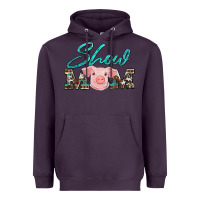 Plum show mom pig Heavyweight Hoodie - Artiststas
