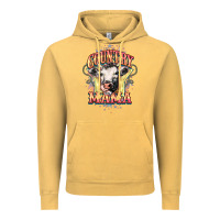 Vintage Mustard Country Mama Vintage Hoodie - HowdyJamesFarm