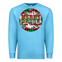 Ocean Blue Merry Drunk I'am Christmas Premium Sweatshirt - Artiststas
