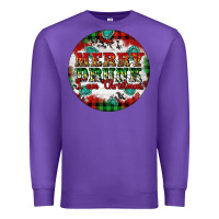 Purple Merry Drunk I'am Christmas Premium Sweatshirt - Artiststas