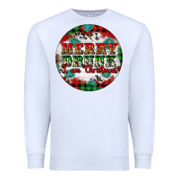 White Merry Drunk I'am Christmas Premium Sweatshirt - Artiststas