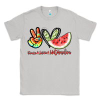 Moon Dust Peace love watermelon Classic Tee - NancyCooperArtShop