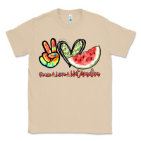Mushroom Peace love watermelon Classic Tee - NancyCooperArtShop