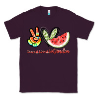 Plum Peace love watermelon Classic Tee - NancyCooperArtShop