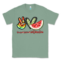 Sage Peace love watermelon Classic Tee - NancyCooperArtShop